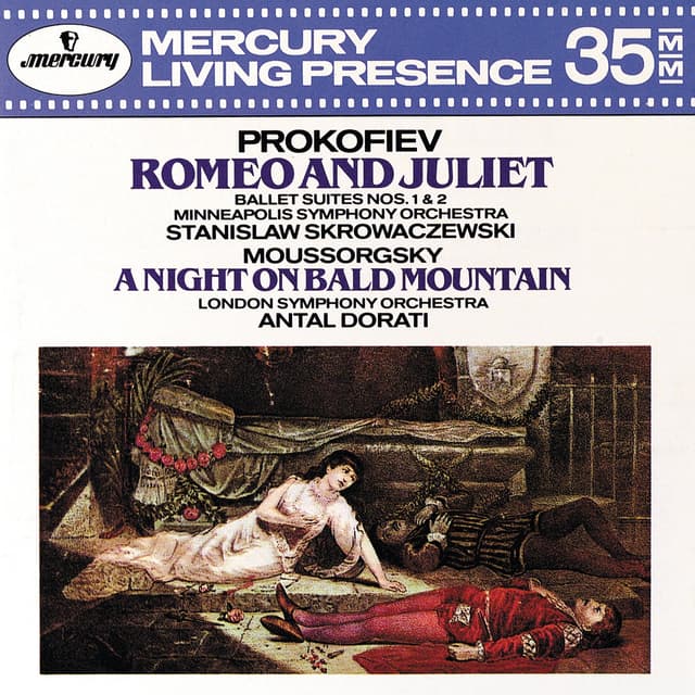 Album cover art for Prokofiev: Romeo and Juliet - Suites Nos. 1 & 2 / Mussorgsky: A Night on the Bare Mountain