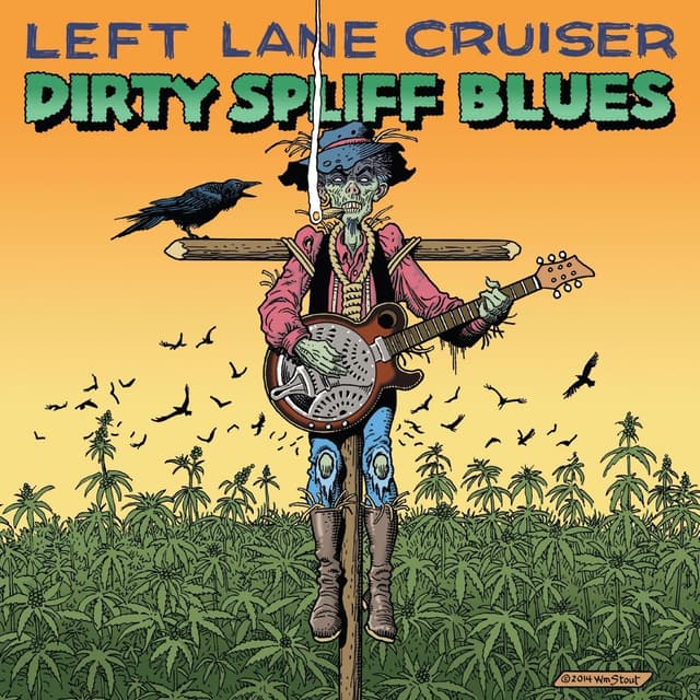 Album cover art for Dirty Spliff Blues