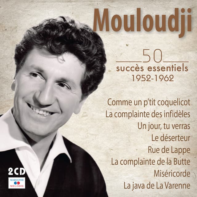 Album cover art for 50 Succès Essentiels 1952-1962
