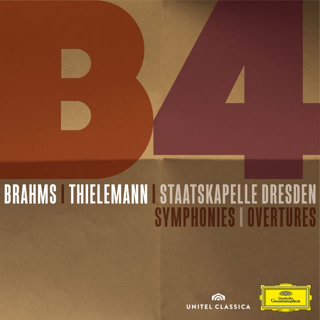 Album cover art for Brahms: Symphonies