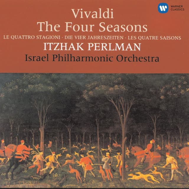 Album cover art for The Four Seasons - Itzhak Perlman