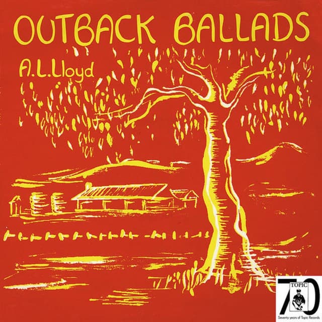 Album cover art for Outback Ballads
