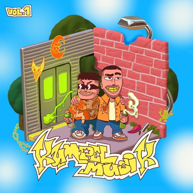 Album cover art for Kumpelmusik Vol.1