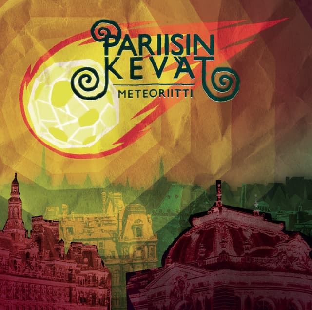 Album cover art for Meteoriitti