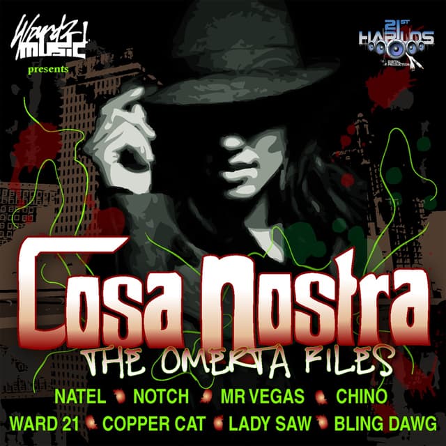 Album cover art for Cosa Nostra Riddim - The Omerta Files