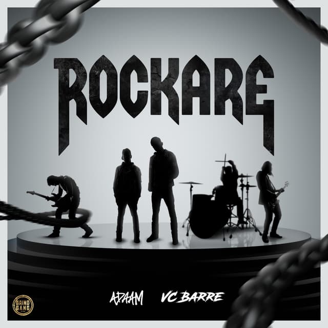 Album cover art for ROCKARE (feat. VC Barre)