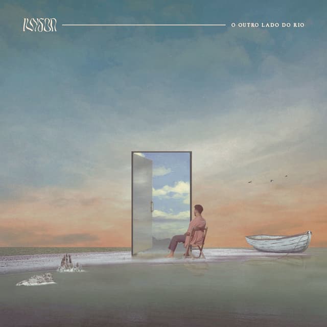 Album cover art for O outro lado do rio