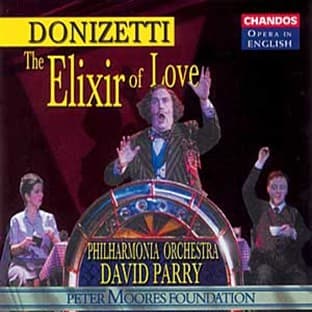 Album cover art for Donizetti : L'élixir D'amour (opéra En Anglais)