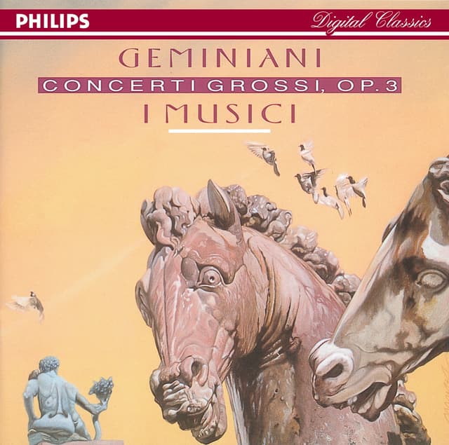 Album cover art for Geminani: 6 Concerti Grossi, Op. 3