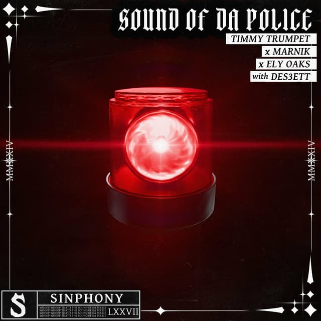 Album cover art for Sound of da Police (with DES3ETT)
