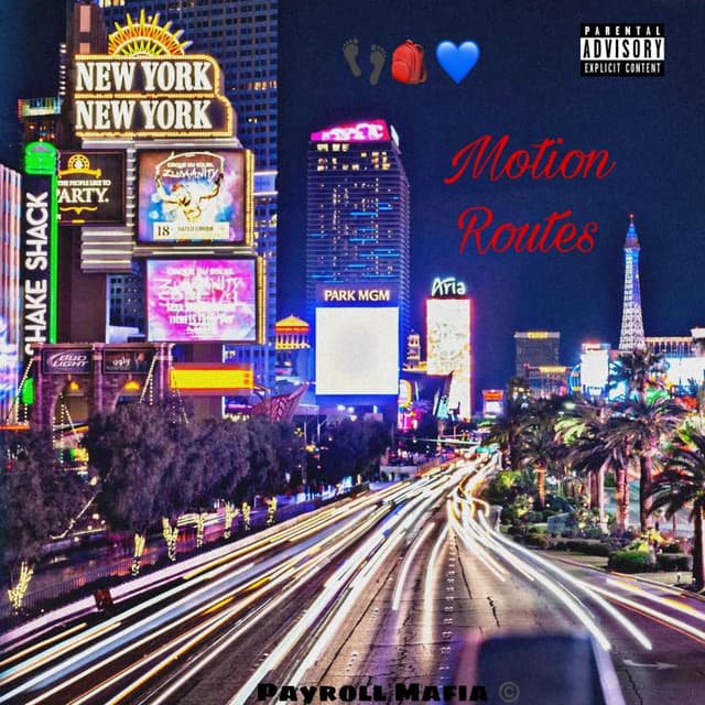 Album cover art for Motion Routes