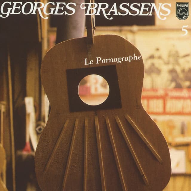Album cover art for Georges Brassens 5 : Le Pornographe