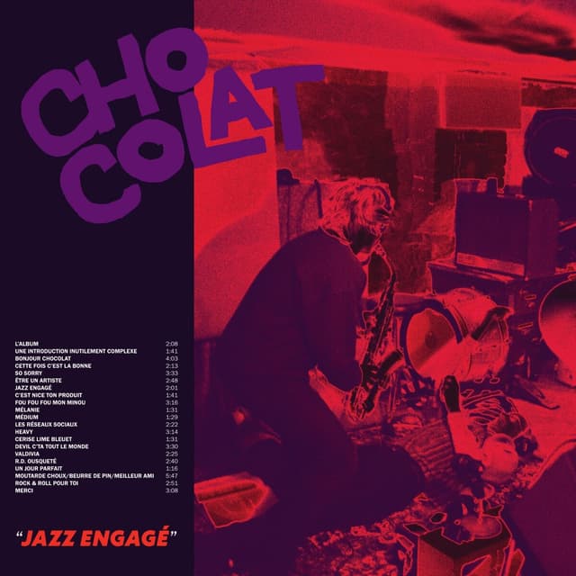 Album cover art for Jazz engagé