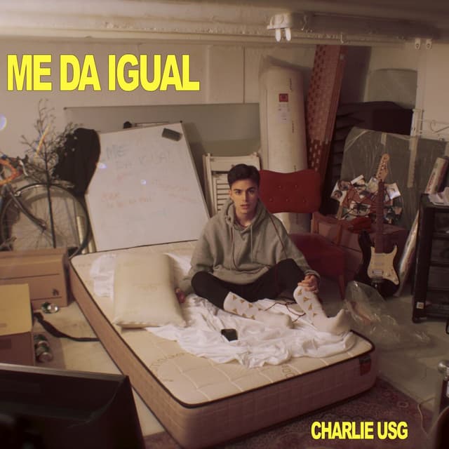 Album cover art for Me da igual