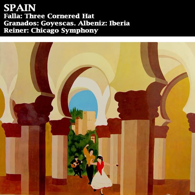 Album cover art for Falla: Three Cornered Hat
