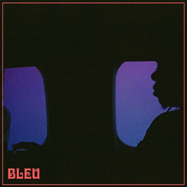 Album cover art for Bleu