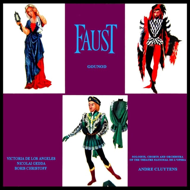 Album cover art for Gounod: Faust