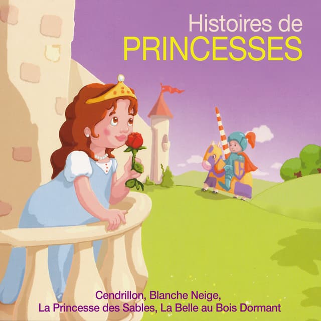 Album cover art for Histoires de princesses: Cendrillon, Blanche Neige, La princesse des sables, la belle au bois dormant ...