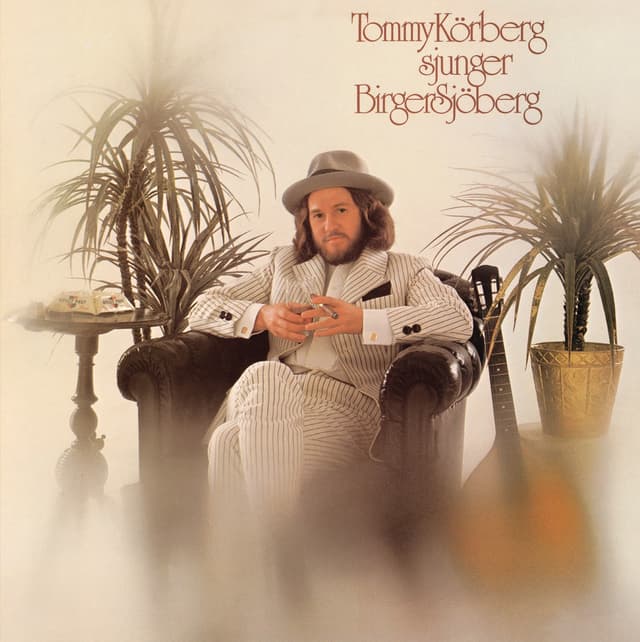 Album cover art for Tommy Körberg sjunger Birger Sjöberg