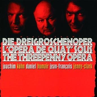 Album cover art for Die Dreigroschenoper - The Threepenny Oper