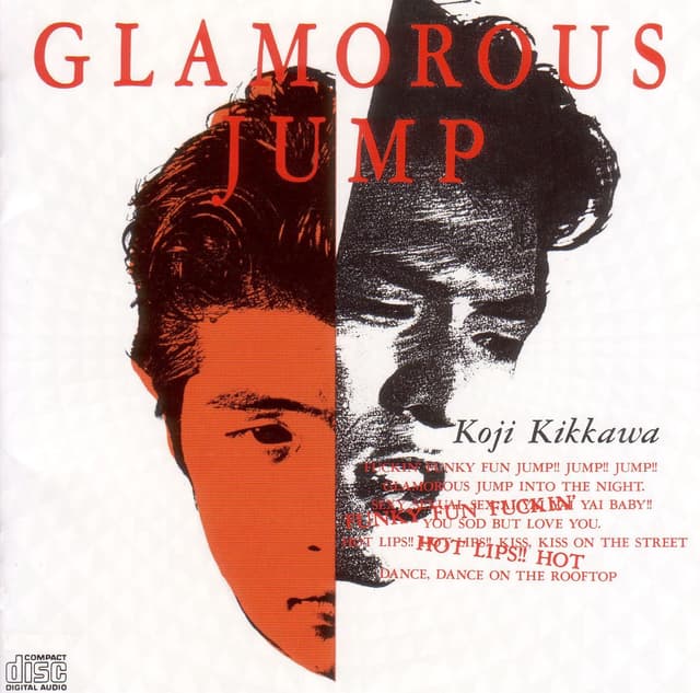 Album cover art for GLAMOROUS JUMP