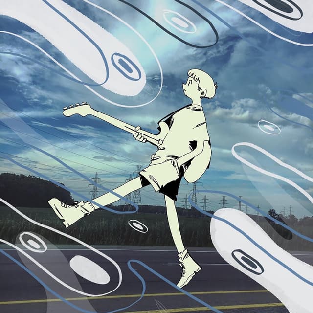 Album cover art for i guess i'm over it