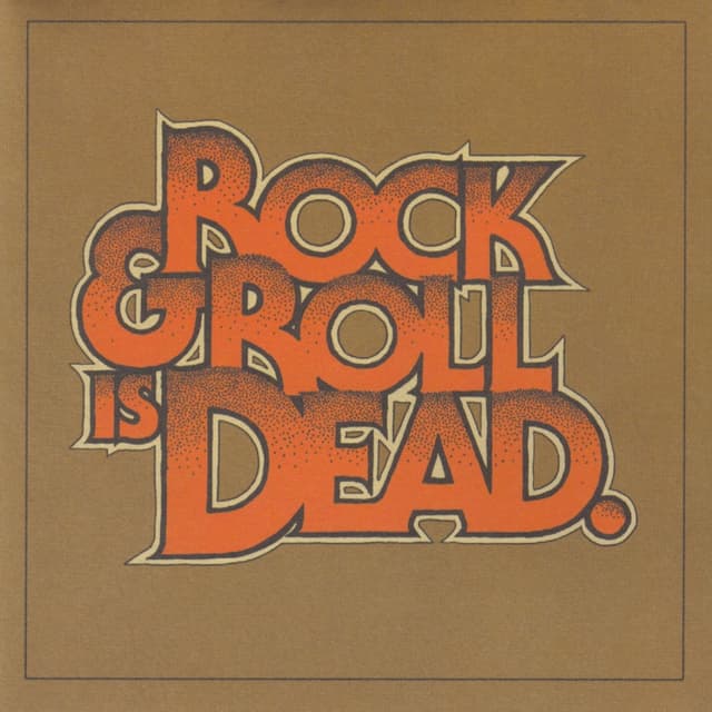 Album cover art for Rock & Roll Is Dead