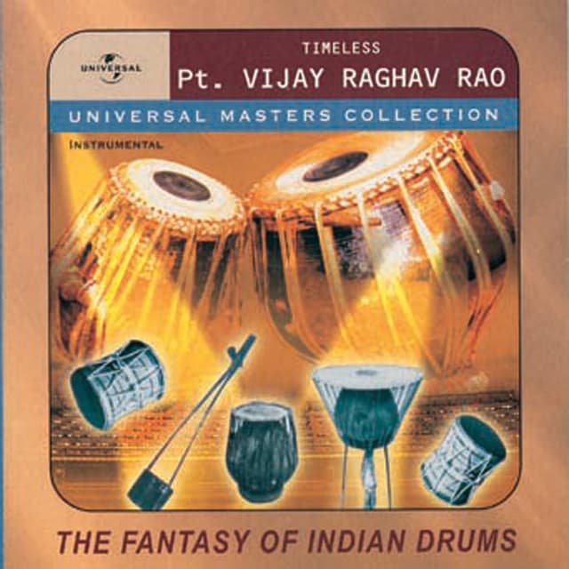 Album cover art for The Fantasy Of Indian Drums