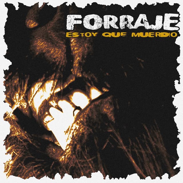 Album cover art for Estoy que muerdo