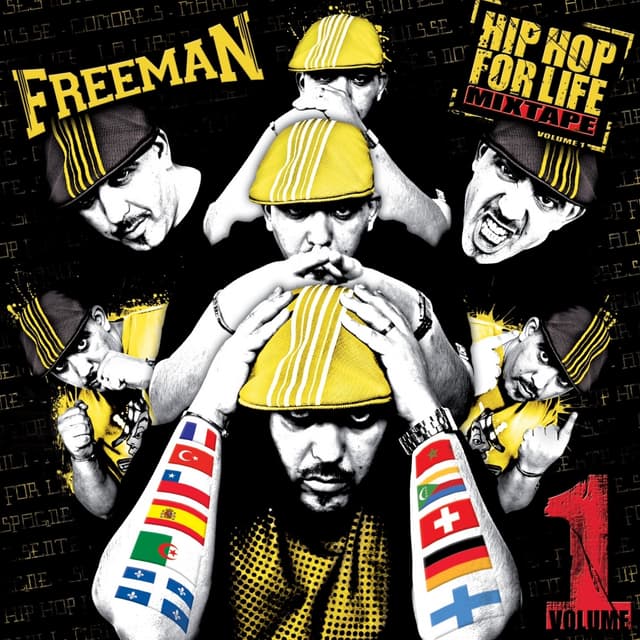 Album cover art for Hip Hop For Life 1