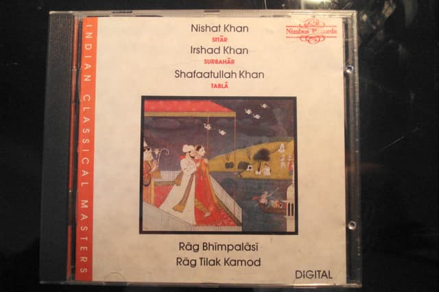 Album cover art for Rāg Bhīmpalāsī / Rāg Tilak Kamod