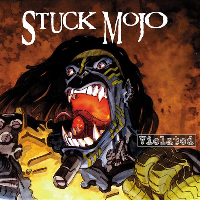 Album cover art for Violated