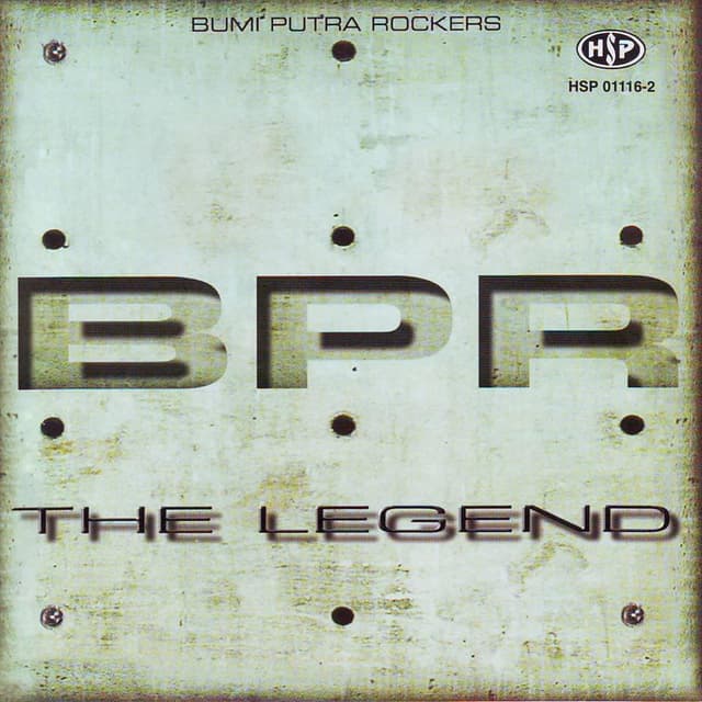 Album cover art for BPR The Legend