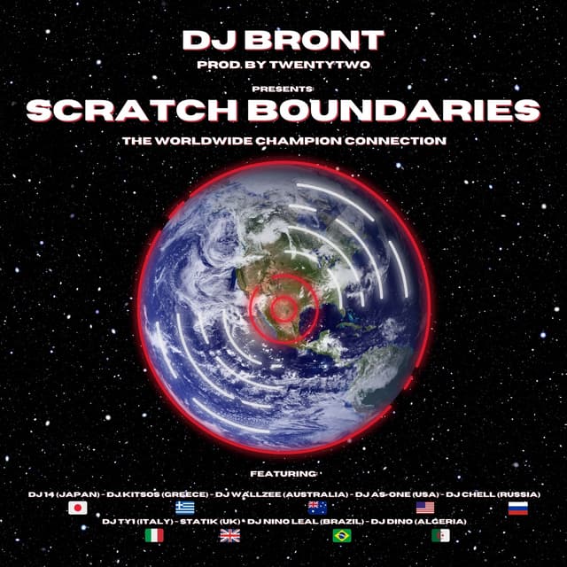 Album cover art for Scratch Boundaries