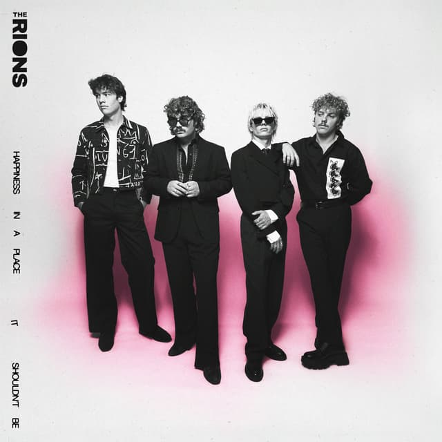 Album cover art for Happiness in a Place It Shouldn't Be