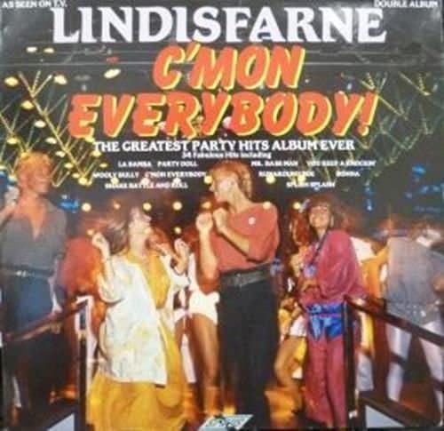 Album cover art for Cmon Everybody