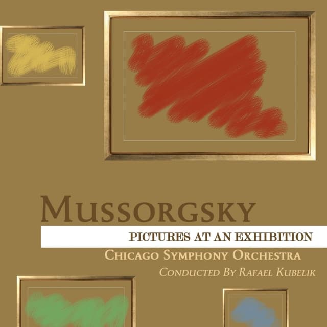 Album cover art for Pictures At An Exhibition