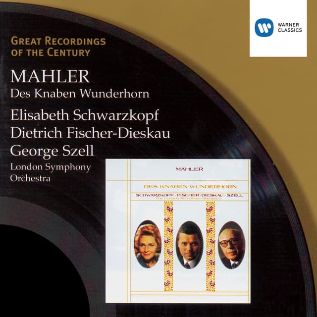Album cover art for Mahler: Des Knaben Wunderhorn - Szell