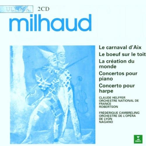 Album cover art for Ultima Milhaud