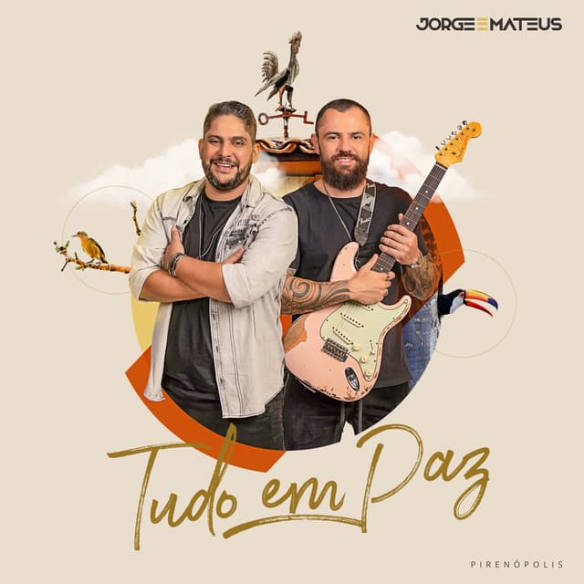Album cover art for Tudo em Paz