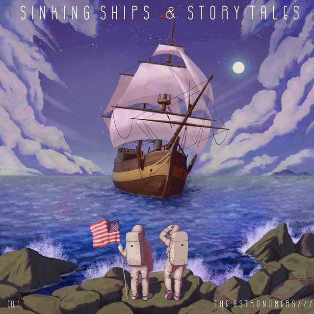 Album cover art for Sinking Ships & Story Tales