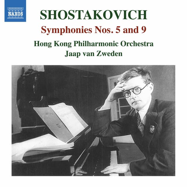 Album cover art for Shostakovich: Symphonies Nos. 5 & 9