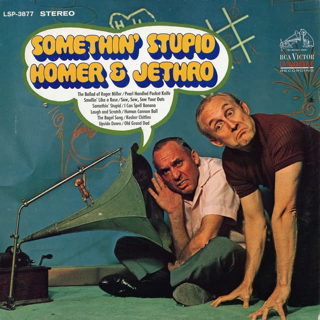 Album cover art for Somethin' Stupid