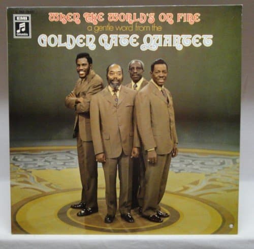 Album cover art for When the World's on Fire