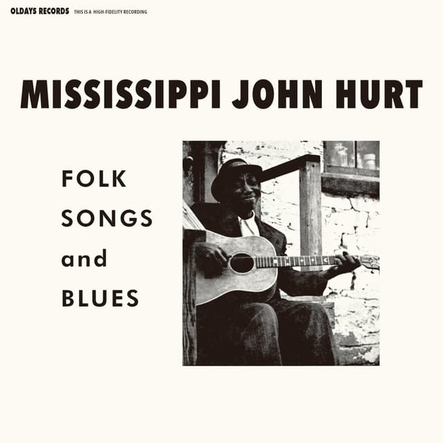 Album cover art for Folk Songs And Blues