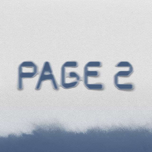 Album cover art for PAGE 2