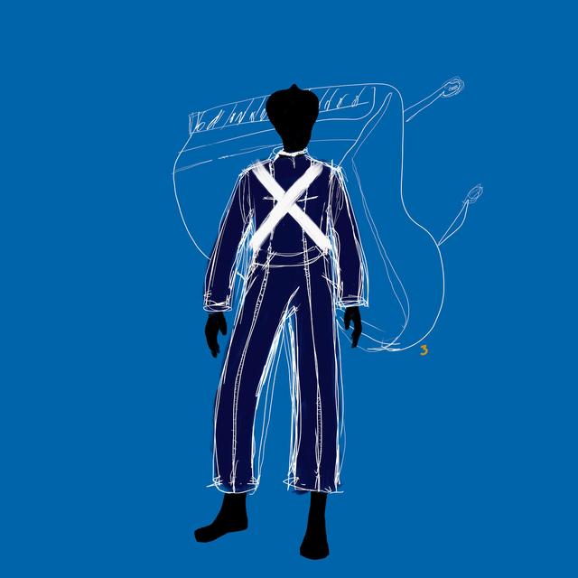 Album cover art for 7 piano sketches