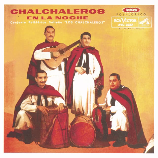 Album cover art for Los Chalchaleros en la Noche