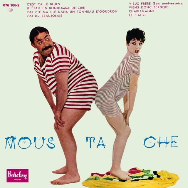 Album cover art for Moustache et ses Moustachus - Volume 1