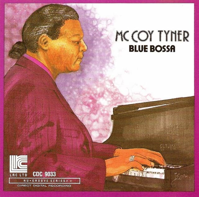 Album cover art for Blue Bossa